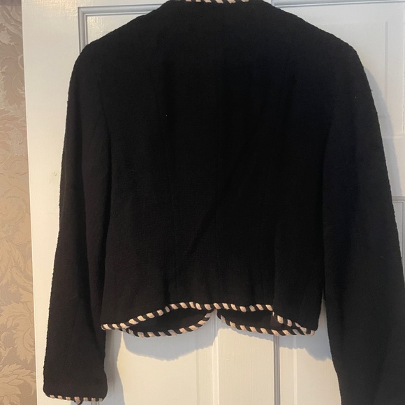 Chic Black Jacket ABS 8 Blazer Coat - Picture 2 of 10